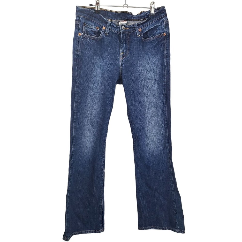 Lucky Brand Dungarees Womens Jeans Denim Straight Sz 8 Stretch Pants Mid Rise